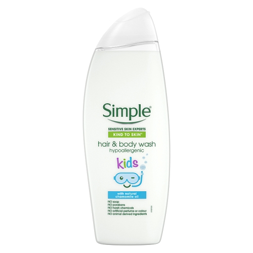 Simple Kids Hypoallergenic Hair & Body Wash 500ml.