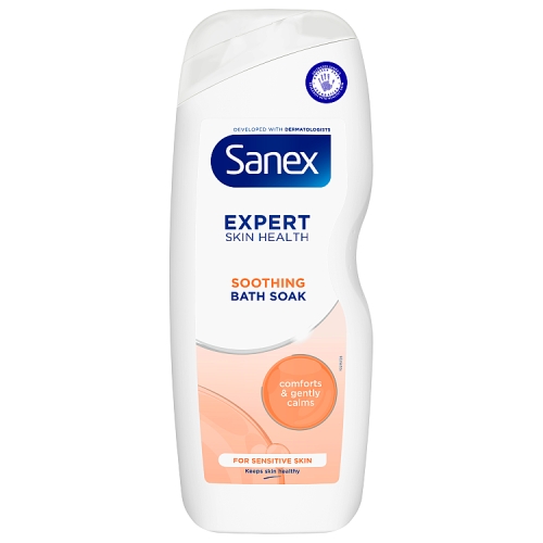 Sanex Expert Skin Health Soothing Bath Soak 570ml.