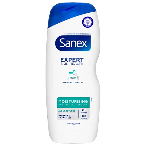 Sanex Expert Skin Health Moisturising Shower Gel 570ml.