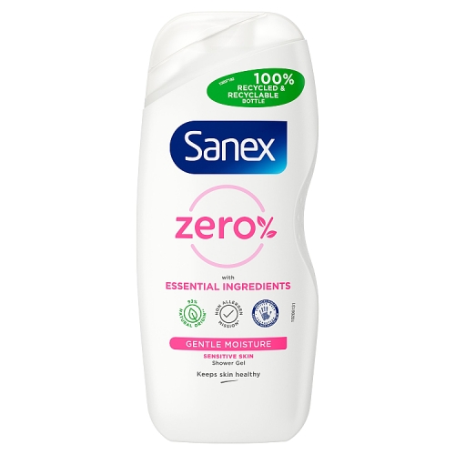 Sanex Zero % Sensitive Skin Shower Gel 225ml.