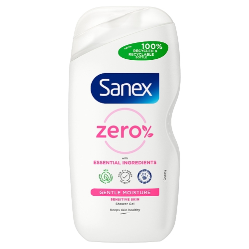 Sanex Zero % Sensitive Skin Shower Gel 450ml.