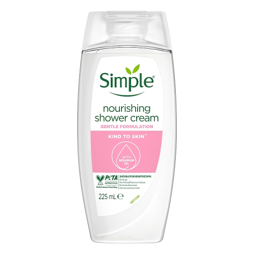 Simple Kind to Skin Shower Cream Nourishing 225ml.