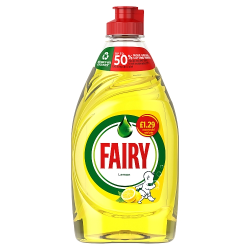 Fairy Lemon Washing Up Liquid with LiftAction 320ml PM £1.29