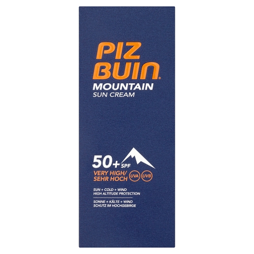Piz Buin Mountain Sun Cream SPF 50+ Very High 50ml.