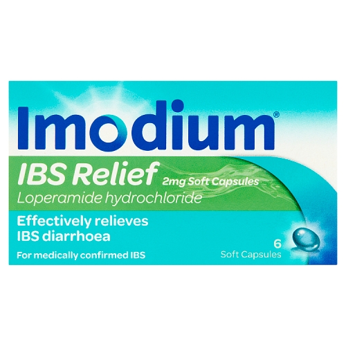 Imodium IBS Relief 2mg Soft Capsules 6 Soft Capsules.