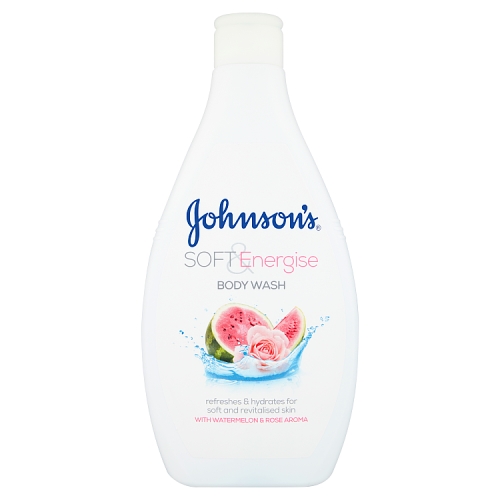 JOHNSON’S® Soft & Energise Body Wash with Watermelon & Rose Aroma 400ml.