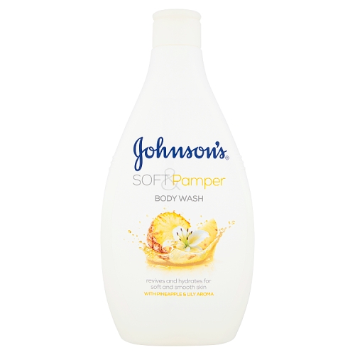 JOHNSON’S® Soft & Pamper Body Wash with Pineapple & Lily Aroma 400ml.