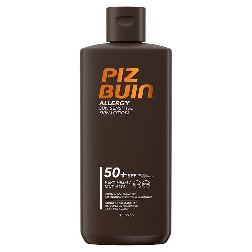 PIZ BUIN® Allergy Sun Sensitive Skin Lotion SPF 50+ Very High 200ml.