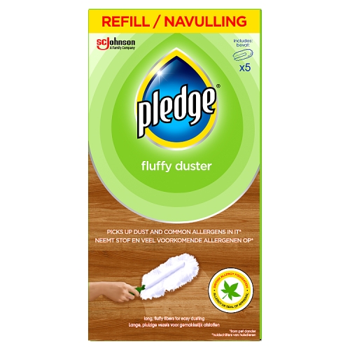 Pledge Dust It Fluffy Duster Refill 5 Pack.