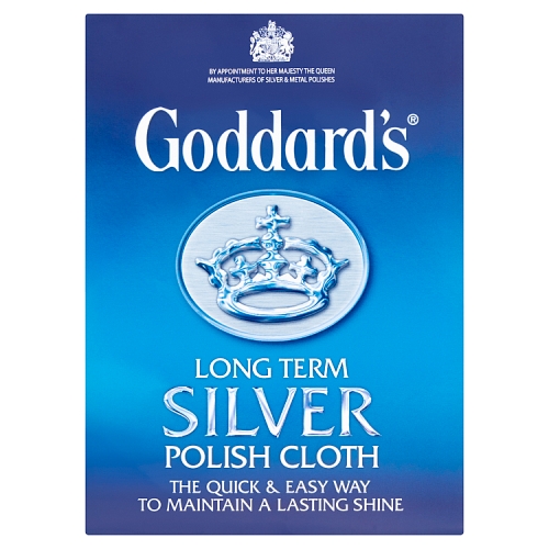 Goddard’s Long Term Silver Polish Cloth.