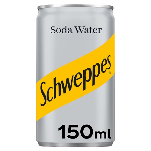Schweppes Soda Water 24x150ml.