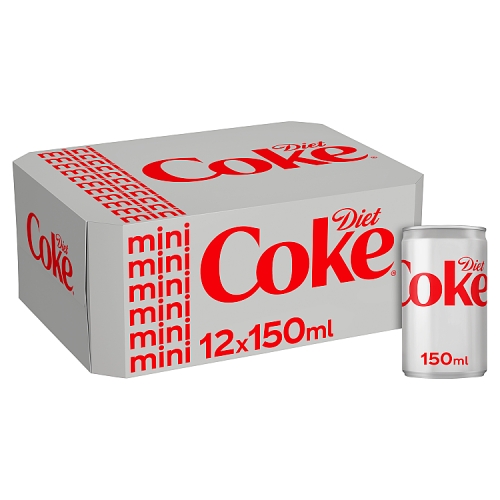 Diet Coke (12x150ml)2.