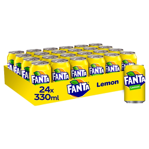 Fanta Lemon 24x330ml.