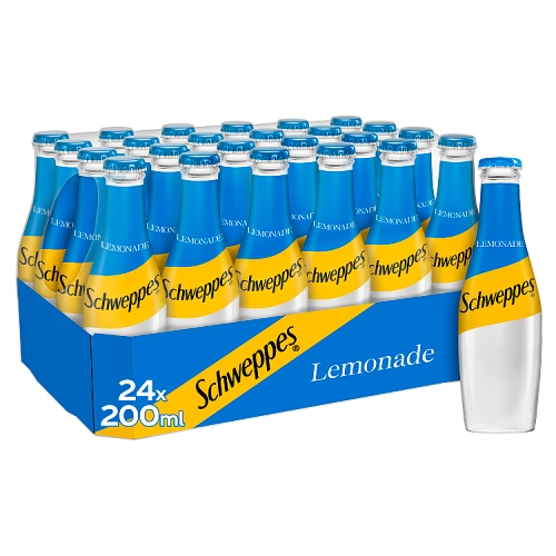 Schweppes Lemonade 24x200ml.