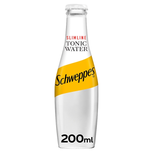 Schweppes Slimline Tonic Water 24x200ml.