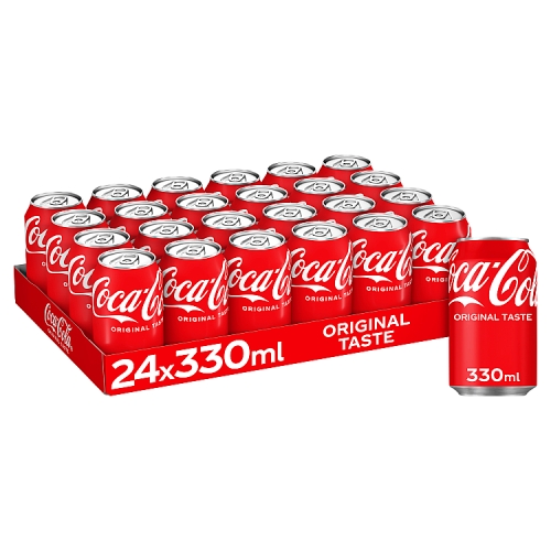 Coca-Cola Original Taste 24x330ml.