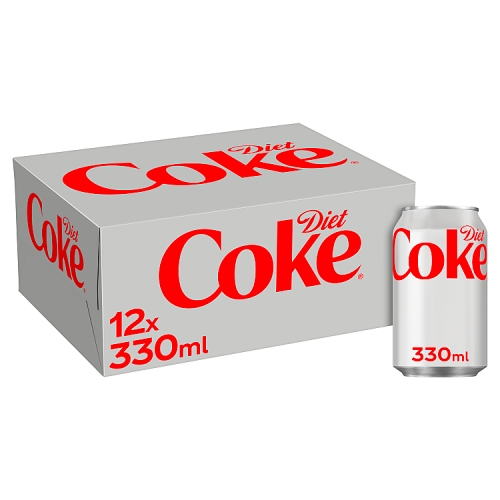 Diet Coke (12x330ml)2 Cans.