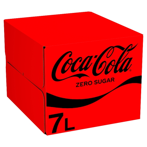 Coca-Cola Zero Sugar 7L Postmix Bag in Box.