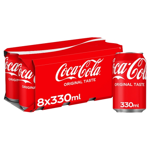 Coca-Cola Original Taste (8x330ml)3.