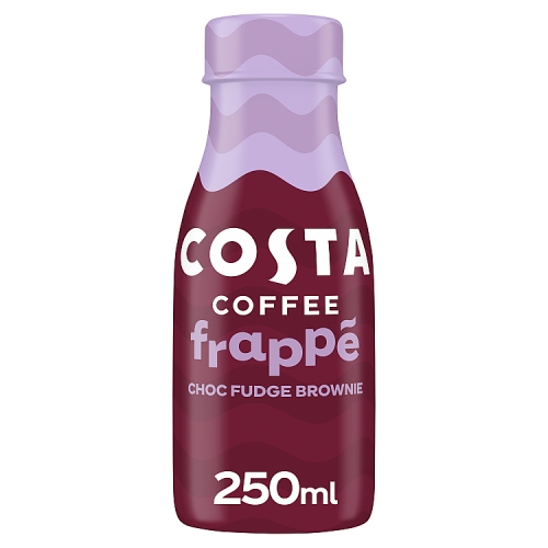 Costa Coffee Frappe Choc Fudge Brownie 12x250ml.