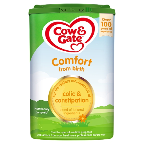 Cow & Gate Comfort Milk from Birth to 12 Months 800g.