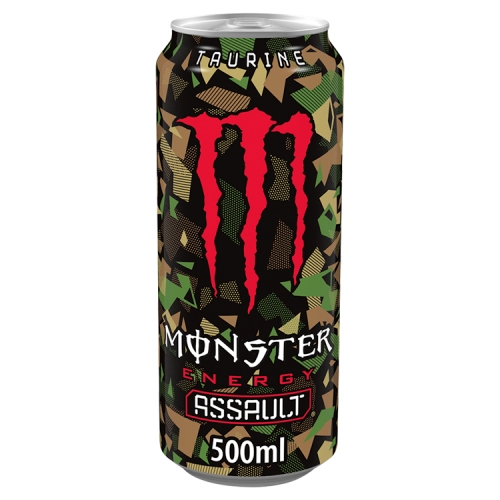 Monster Energy Drink Assault 12x500ml.
