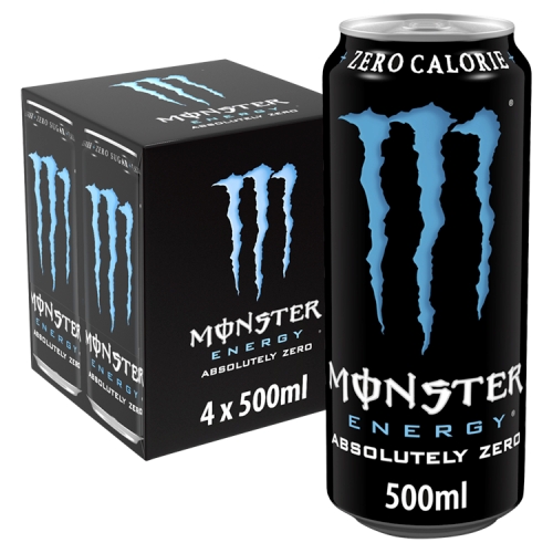Monster Energy Drink Absolutely Zero Sugar (4x500ml)6.