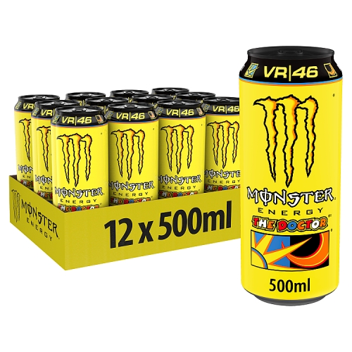 Monster Energy Drink Rossi VR46 12x500ml.
