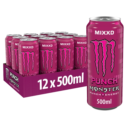 Monster Energy Drink Mixxd Punch 12x500ml.