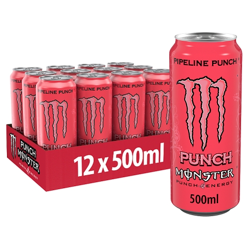 Monster Energy Drink Pipeline Punch 12x500ml.