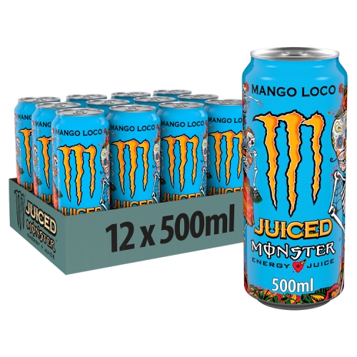 Monster Energy Drink Mango Loco 12x500ml.