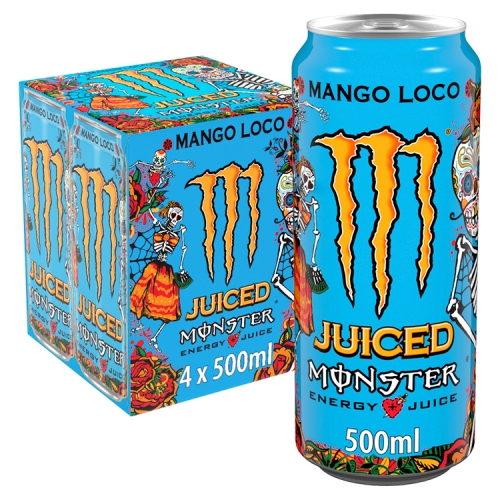 Monster Energy Drink Mango Loco (4x500ml)6.