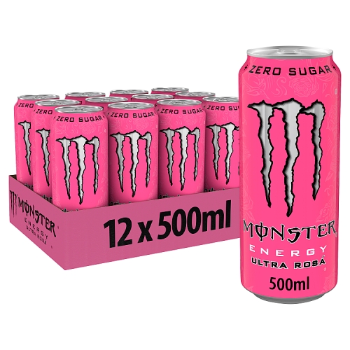 Monster Energy Drink Ultra Rosa 12x500ml.