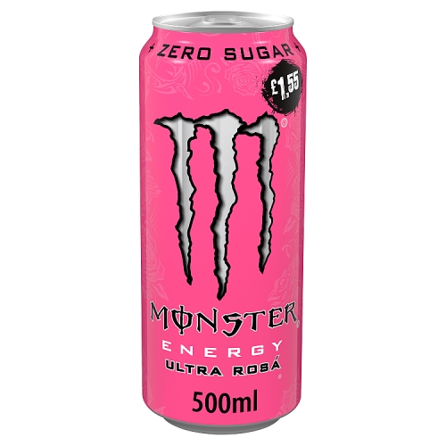 Monster Energy Ultra Rosa 12x500ml PM £1.55