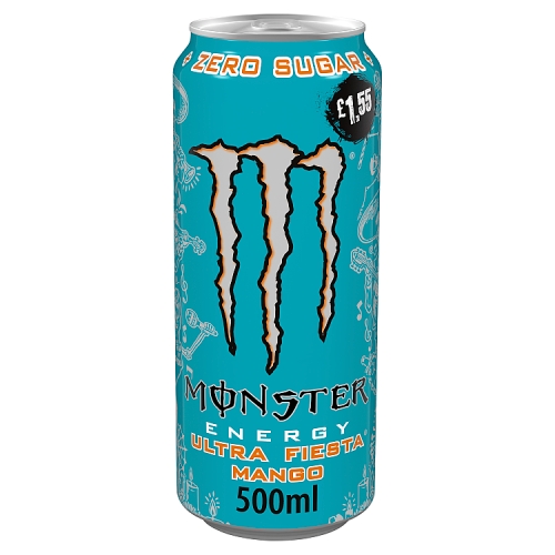 Monster Energy Ultra Fiesta 12x500ml PM £1.55