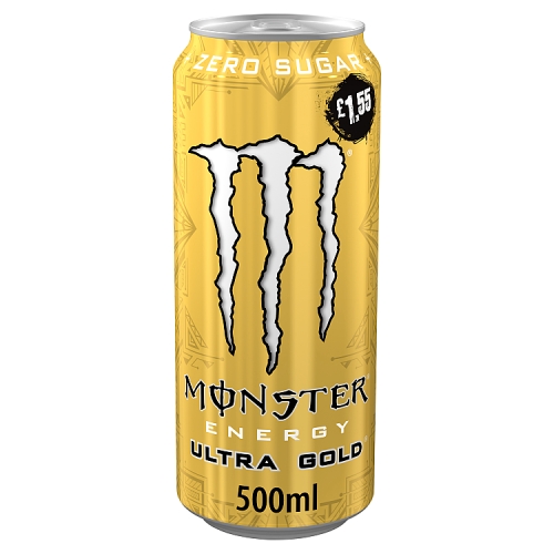 Monster Energy Ultra Gold 12x500ml PM £1.55