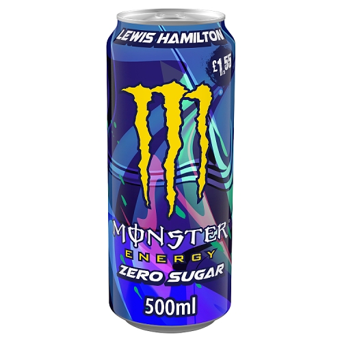 Monster Energy Lewis Hamilton Zero Sugar 12x500ml PM £1.55