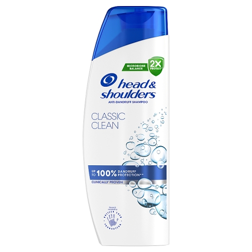 Head & Shoulders Classic Clean Anti Dandruff Shampoo 250ml for Daily Use. Cleen Feeling