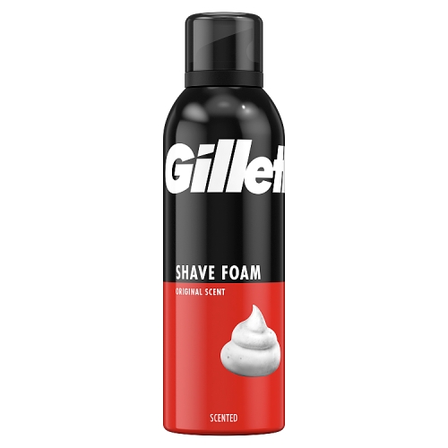 Gillette Classic Shave Foam Original Scent, 200ml