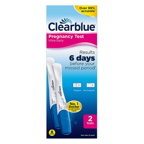 Clearblue Pregnancy Test, Ultra Early 2s.