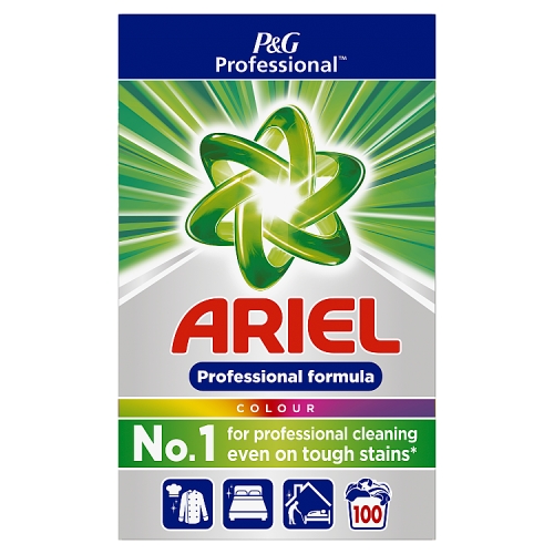 Ariel Professional Powder Detergent Color 100 Washes.