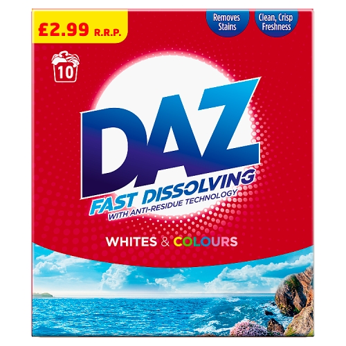 DAZ Washing Powder 650 g 10 Washes PM £2.99