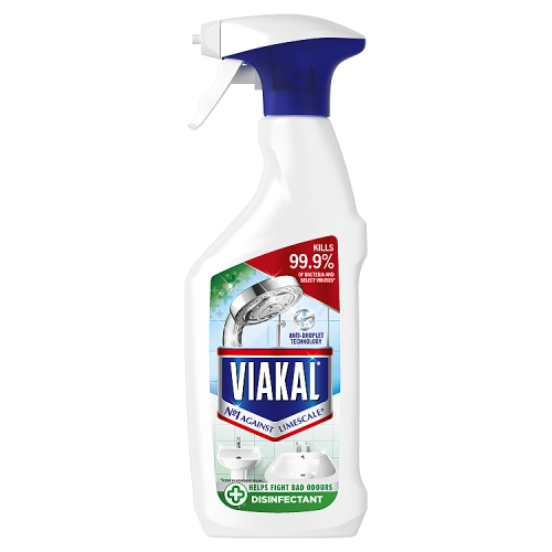 Viakal Antibacterial Limescale Remover Spray 500ml.