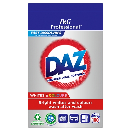 Daz Professional Powder Detergent Regular 100 Washes.