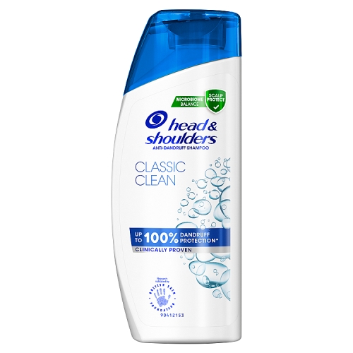 Head & Shoulders Classic Clean Anti-Dandruff Shampoo, Up To 100% Dandruff Protection, 90ml.