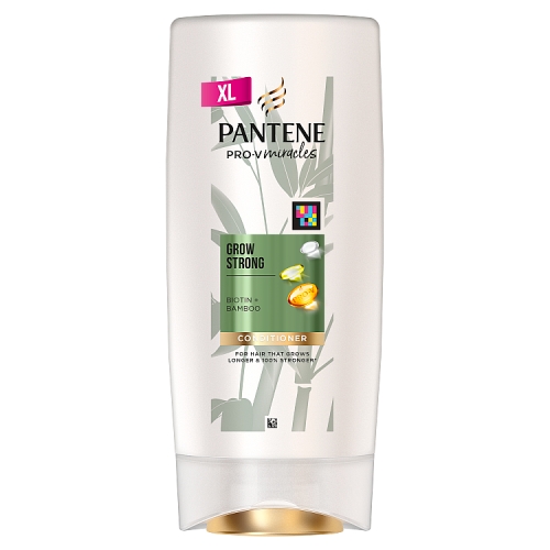 Pantene Biotin & Bamboo Conditioner For Dry Damaged Hair Helps Reduce Hair Loss, 400ml.