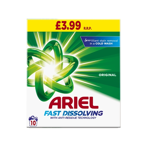 Ariel Washing Powder 650g, 10 Washes PM £3.99