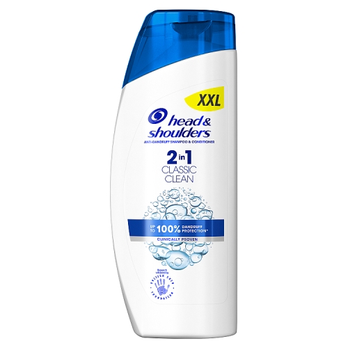 Head & Shoulders Classic Clean Anti-Dandruff 2in1 Shampoo & Conditioner, 590ml.