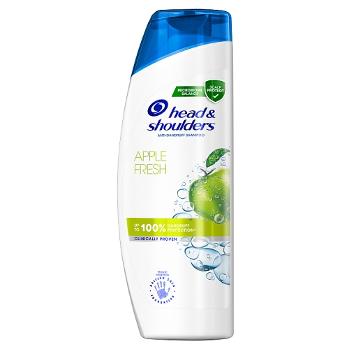 Head & Shoulders Apple Fresh Anti-Dandruff Shampoo, Up To 100% Dandruff protection, 400ml.
