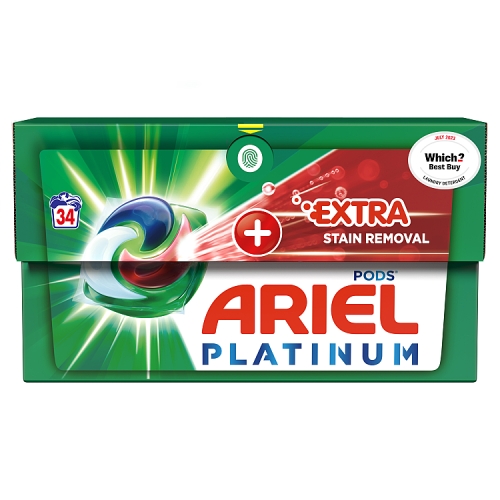 Ariel Platinum PODS®, Washing Capsules 34.